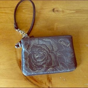Slightly Used Coach Wristlet